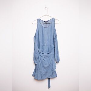 Express Light Denim Dress